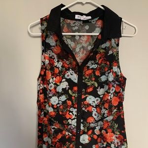 BCBGeneration Floral Shirt Dress